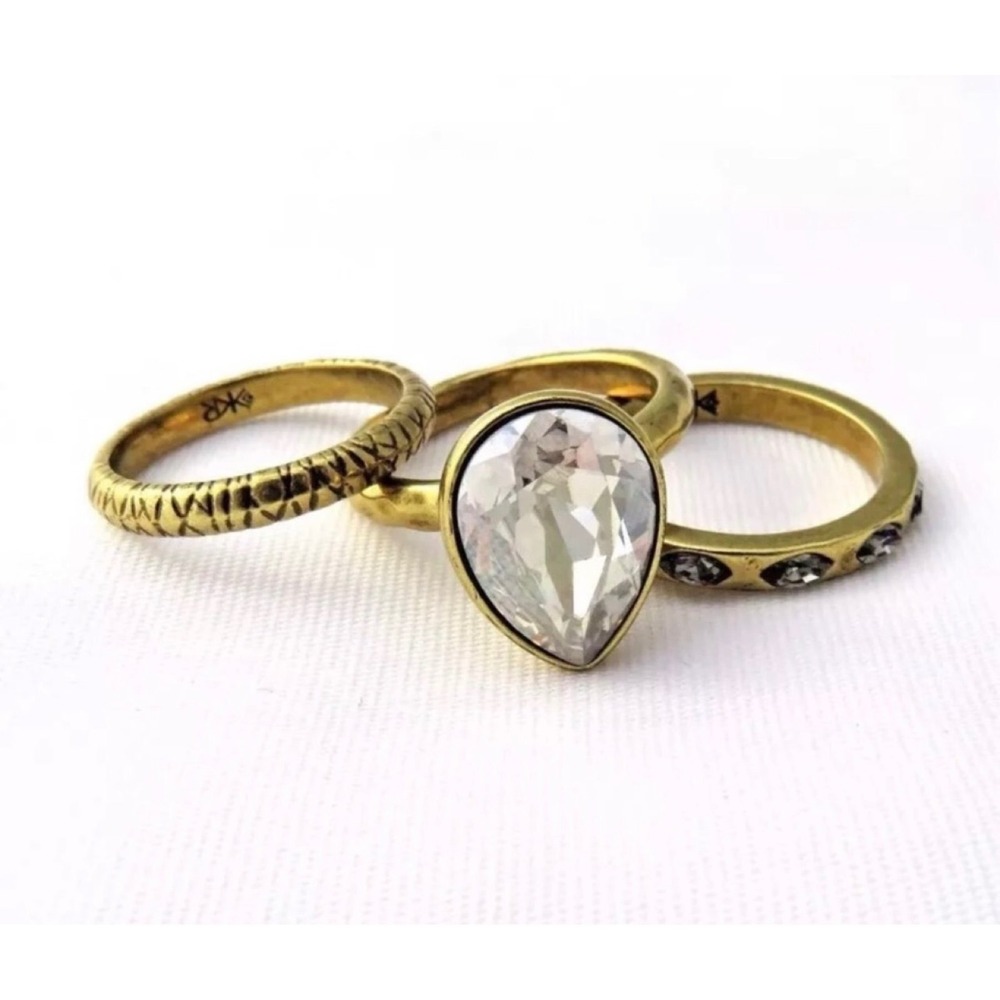 New With Tags - Silpada Shine Bright Stack Ring - KRR0103, Size 7.5